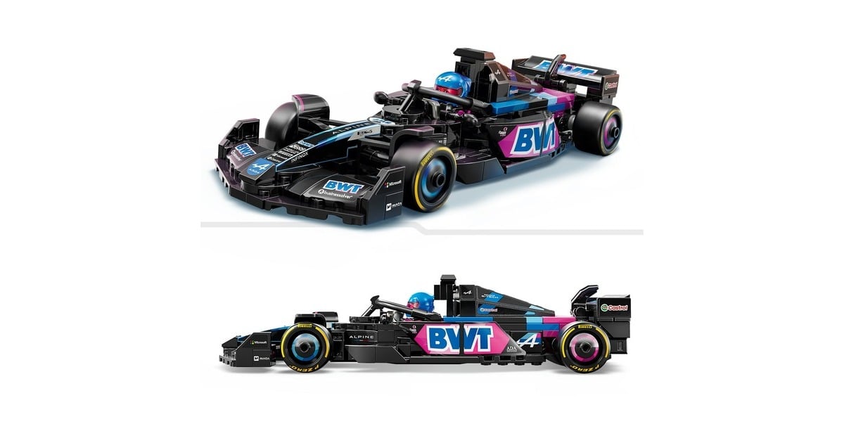 LEGOSpeed Champions - BWT Alpine F1® Team A524 racewagen Constructiespeelgoed  (77248)