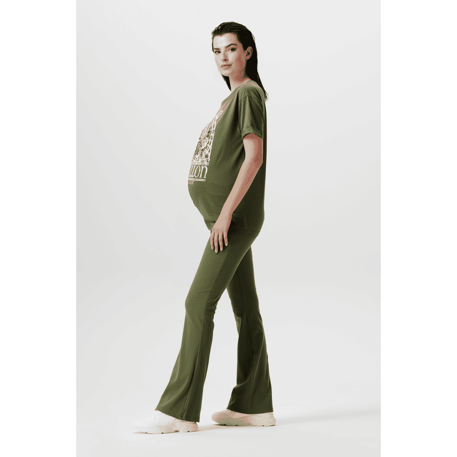 SUPERMOM Casual Hose flared Avebury Olivine