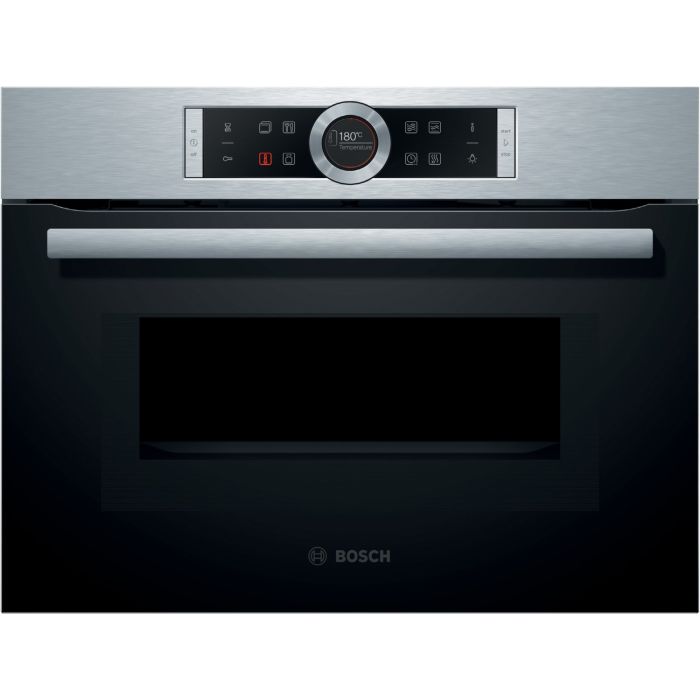 Bosch Kompaktbackofen mit Mikrowellenfunktion CMG633BS1