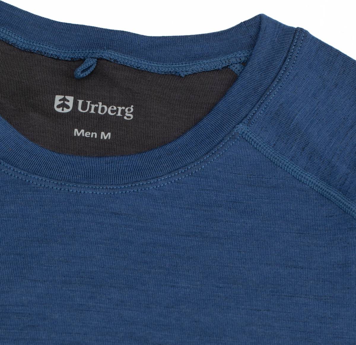 Urberg Merino-Bamboo Base Layer Top Men True Navy/Asphalt