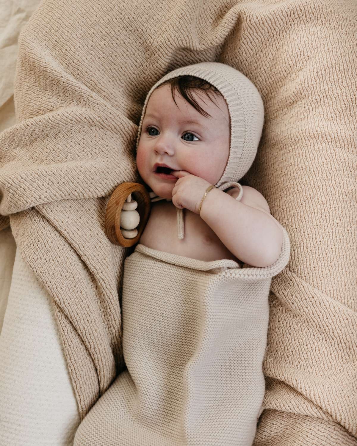 Babyteppe Ull, Tykt – 100% Merino, Ubehandlet | Dora