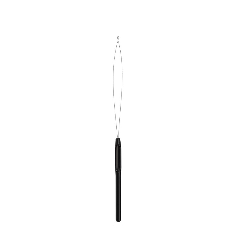 (22cm) Perlen Einfädelhilfe Perlennadel Stab Einfädler Bastel Hilfsmittel für DIY Schmuck Herstellung