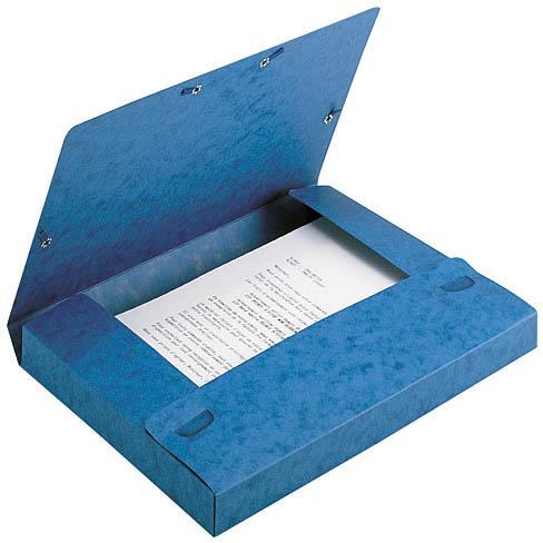 Chemise box carte Cartobox Exacompta 24 x 32 cm dos 2,5 cm couleur