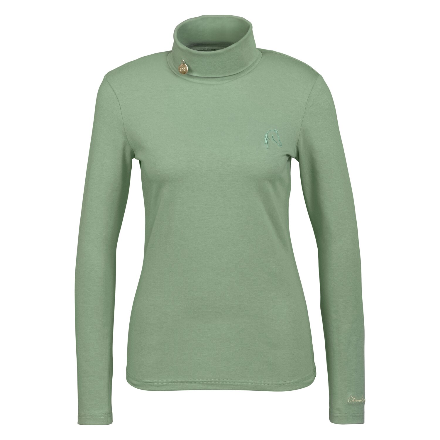 Cheval de Luxe Rollkragenpullover  - jade