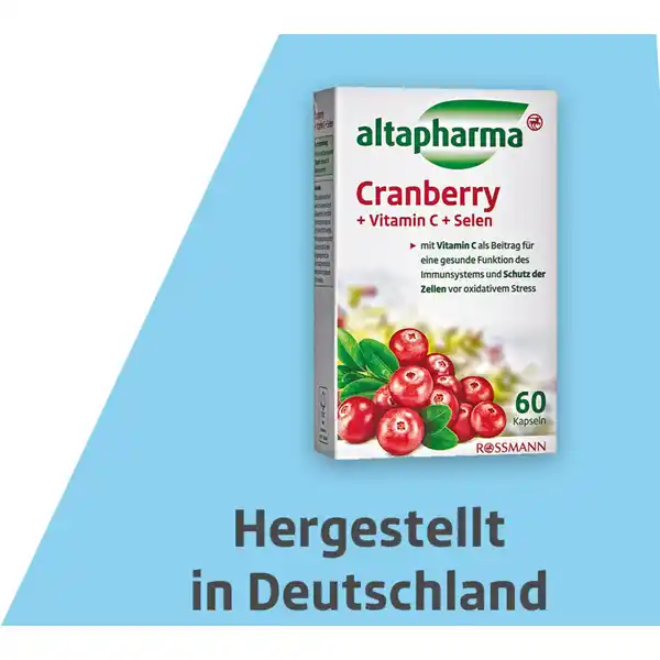Cranberry + Vitamin C + Selen Kapseln