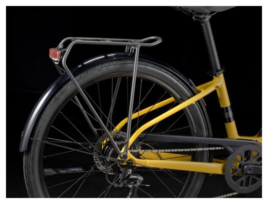Vélo de Ville Électrique Trek Verve  1 Lowstep LT Shimano Acera 8V 27 5'' 250Wh Jaune 2025