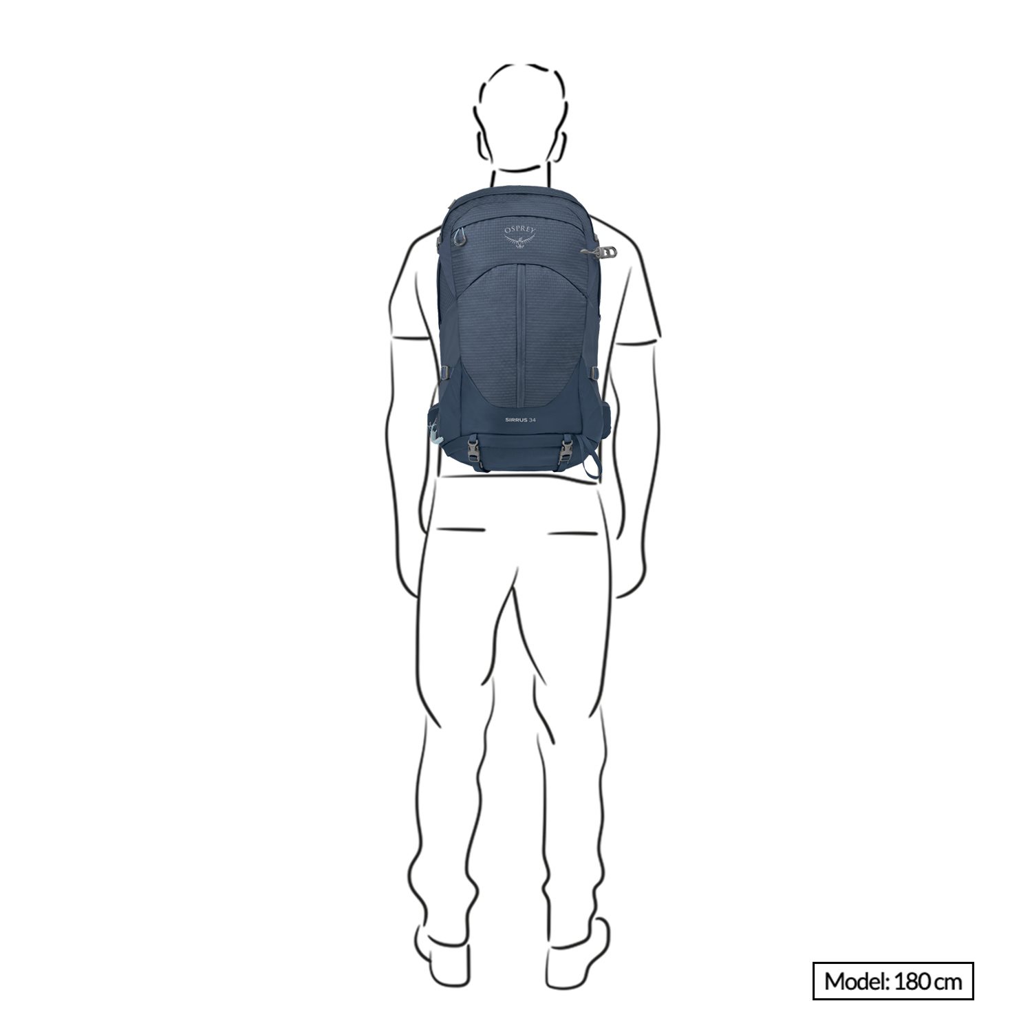 Osprey Sirrus 34 Backpack succulent green