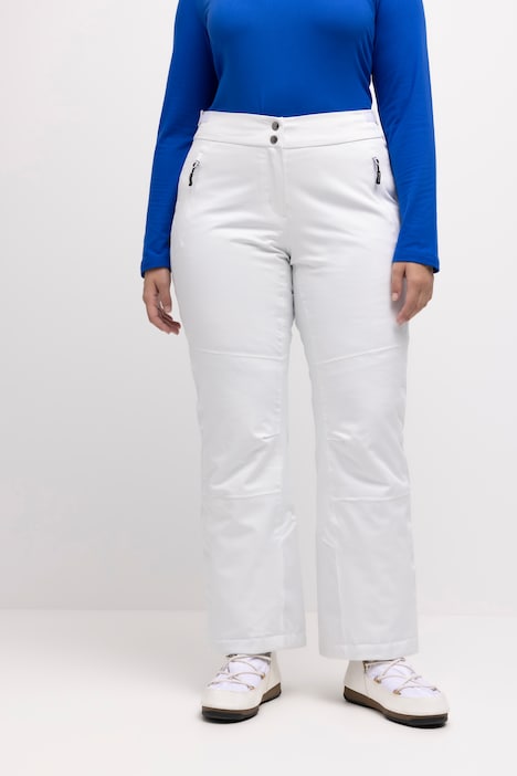 Skihose, wasserdicht, Formknie, Schneefang, Klettriegel