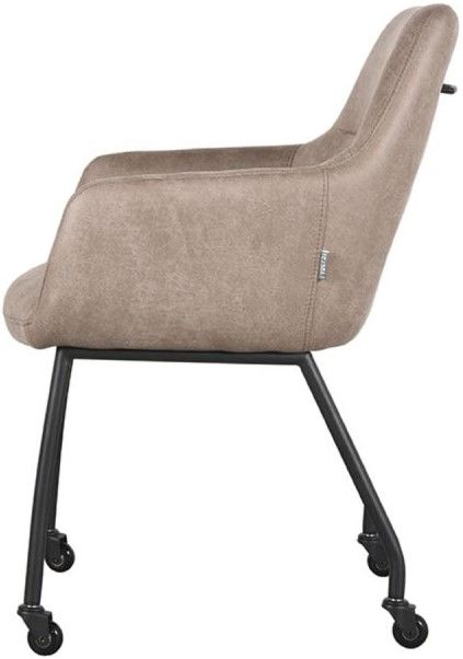Eetkamerstoel Taupe IH-50.198 Lenny B56 x D64 x H84 cm