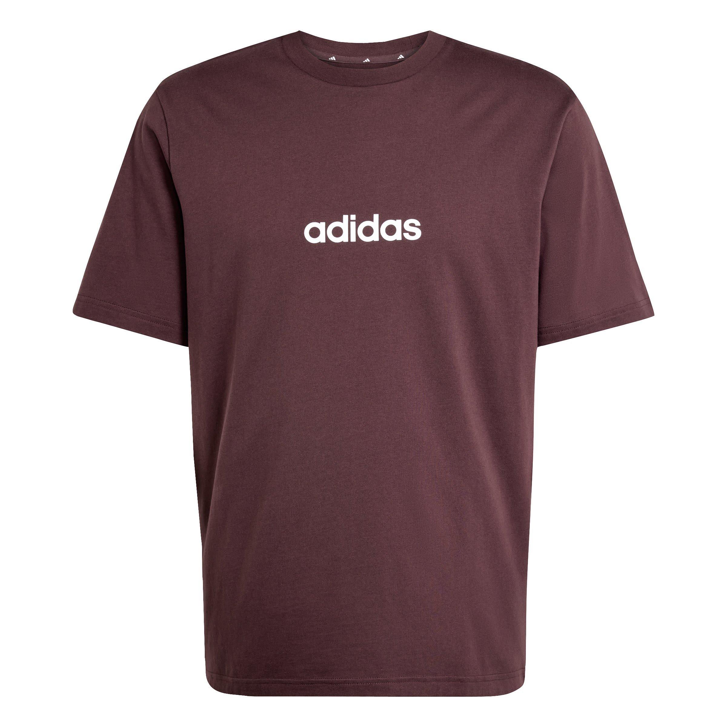 adidas Essentials Linear Single Jersey T shirt Adults
