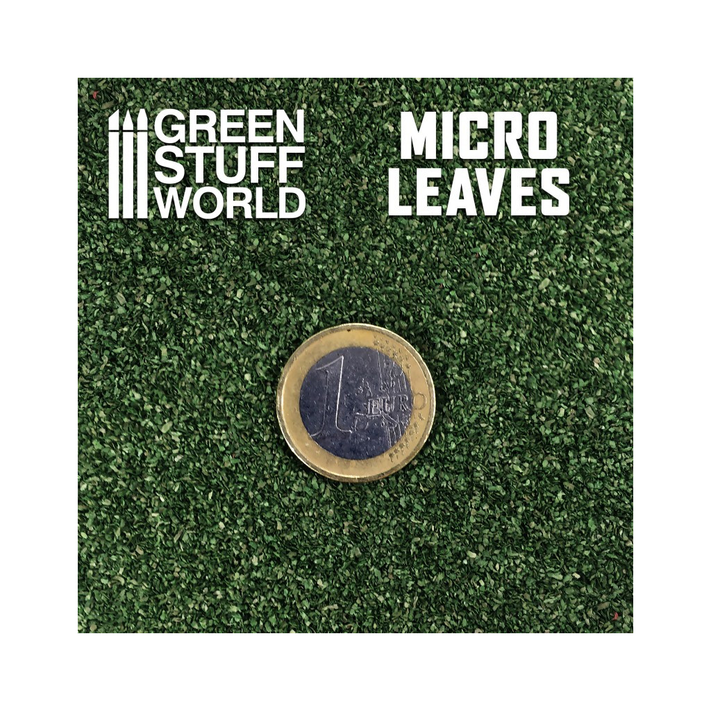 Micro Feuilles - Mélange Vert Foncé