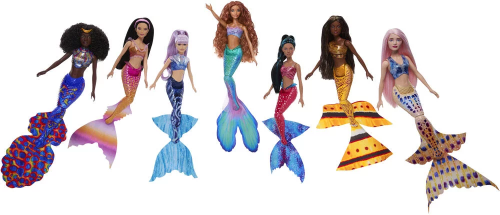 DISNEY - COFFRET 7 SOEURS SIRENES