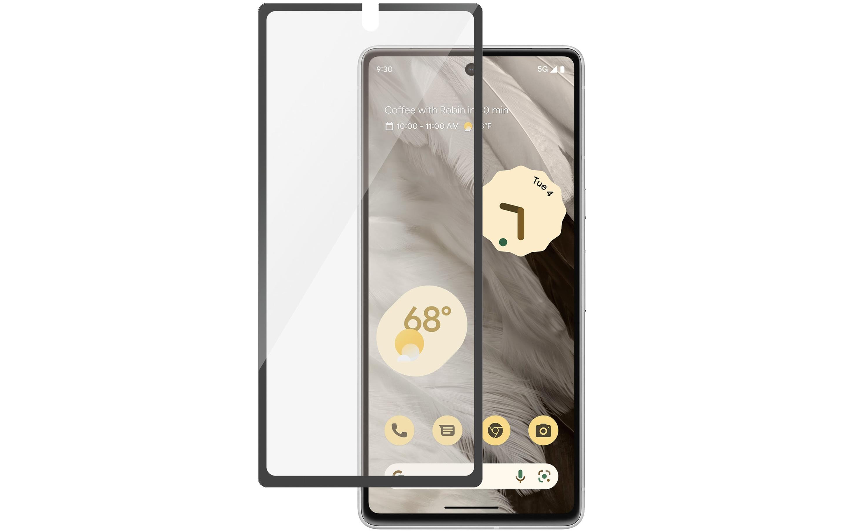 Displayschutz Ultra Wide Fit Google Pixel 7aDisplay-Schutzfolie für das Google Pixel 7a