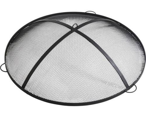 Vonkenvanger voor Cook King vuurschaal 79 cm, zwart