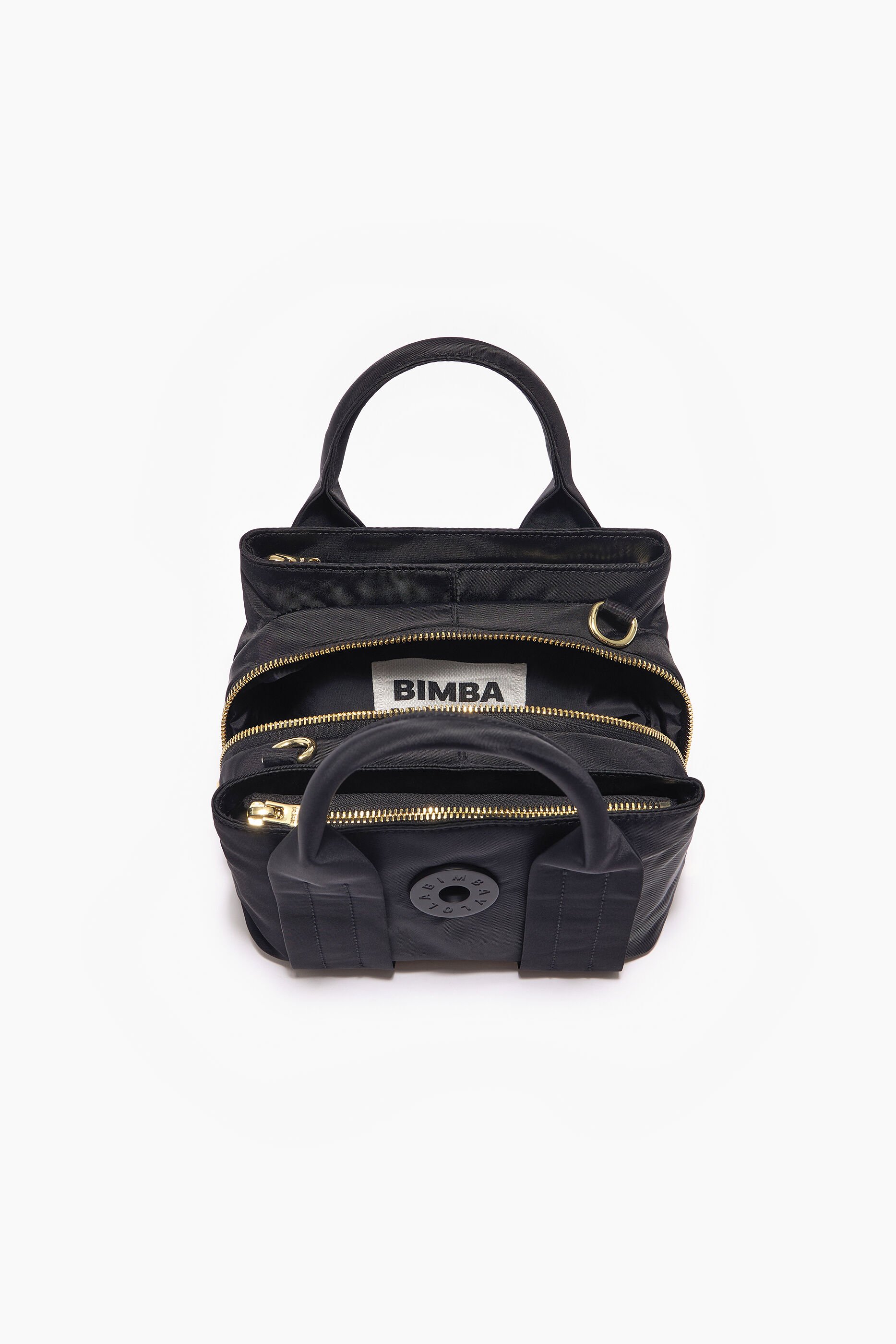 Bolsa de compras XS em nylon preto