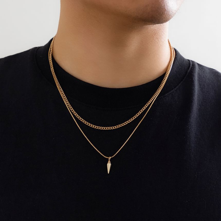 Gretlyn - Stud gelaagde ketting
