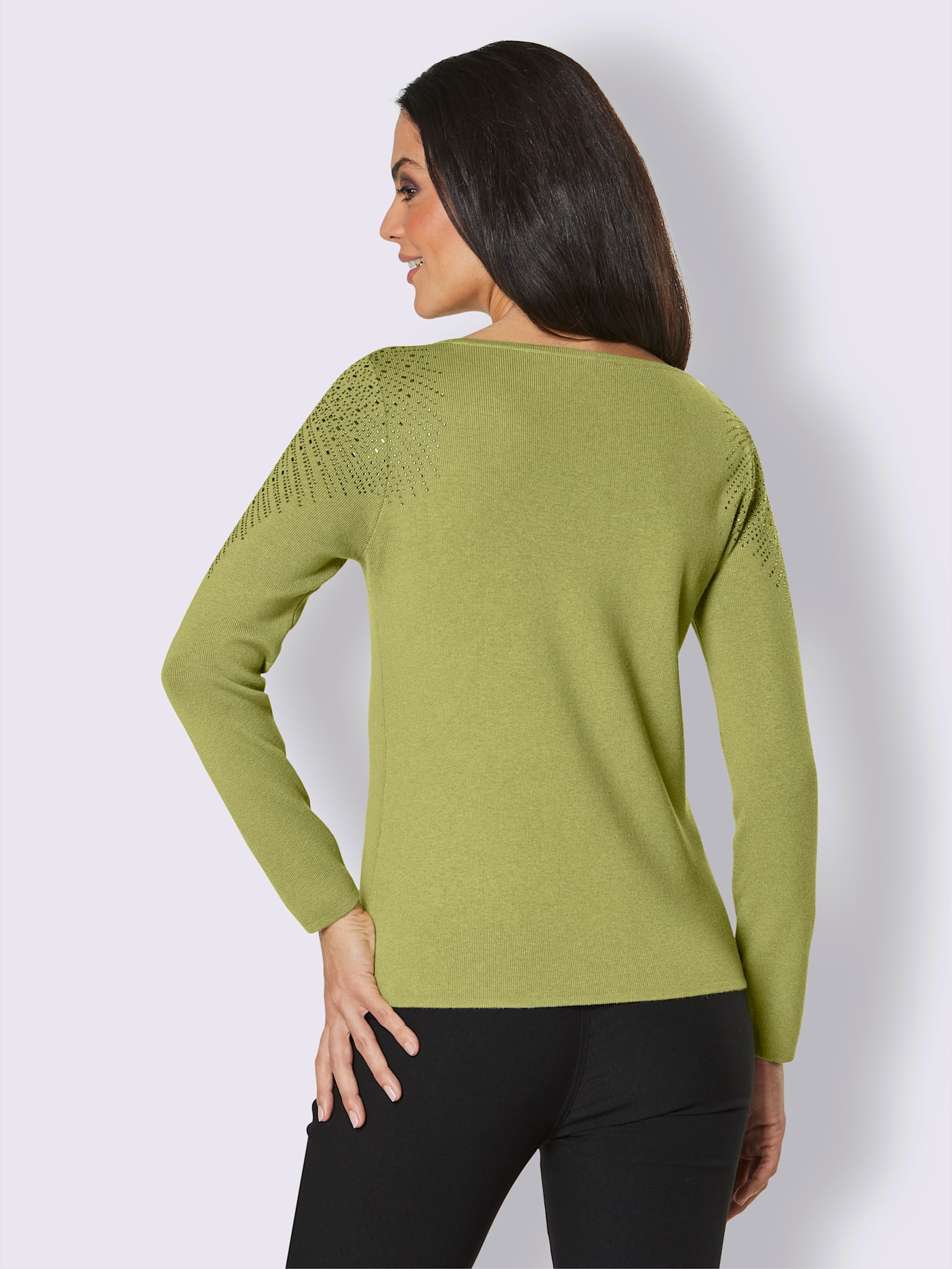 Pull en mérinos et viscose 30% laine vierge (mérinos)