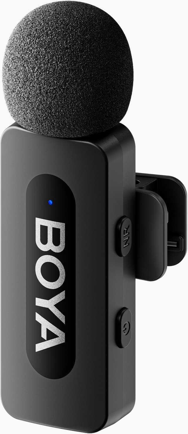 BOYA V10 trådløs clip-on-mikrofon
