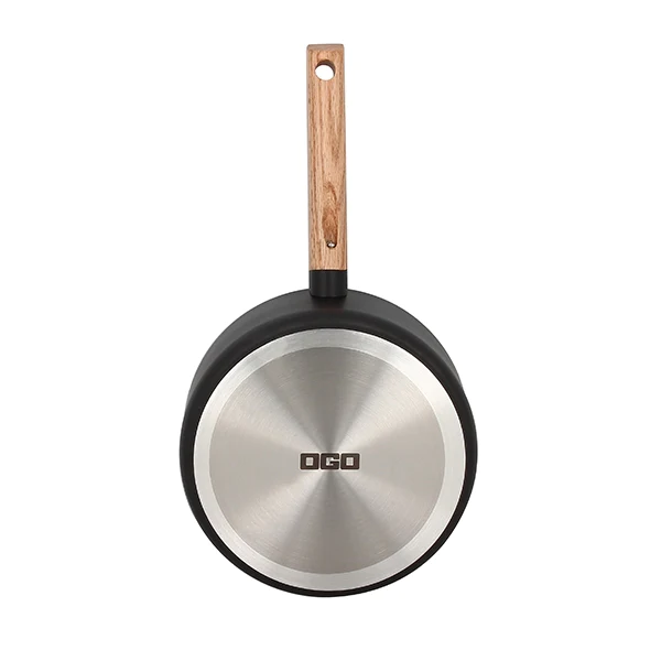 Casserole Ector induction manche en bois 20 cm Ogo