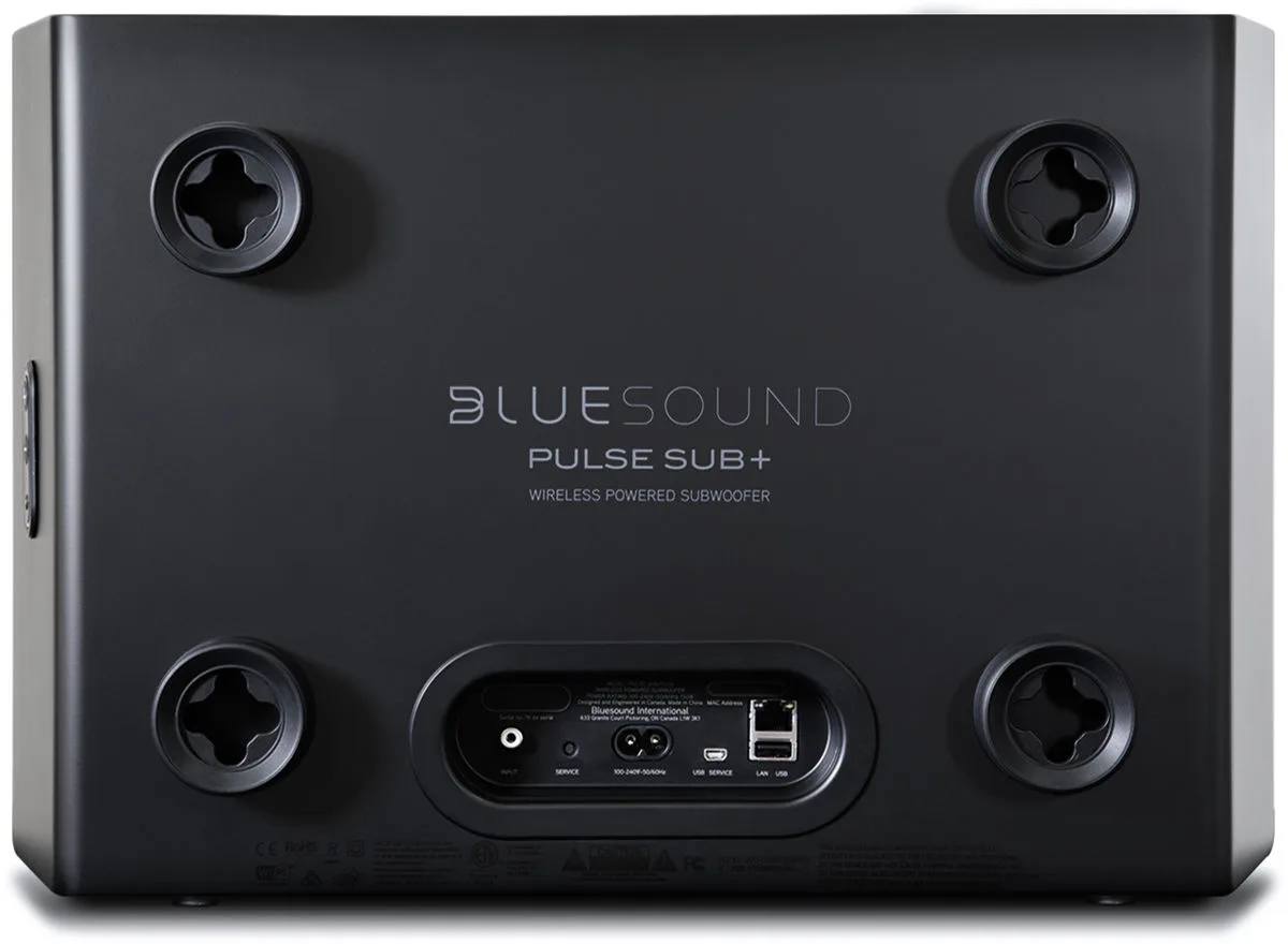 Bluesound Pulse Sub   Noir Caissons de basses