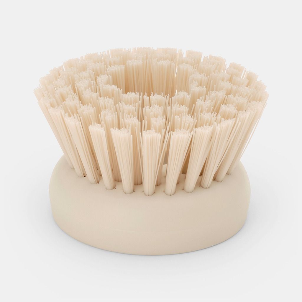 SinkSide Vervangende kop voor afwasborstel, set van 2 - Soft Beige