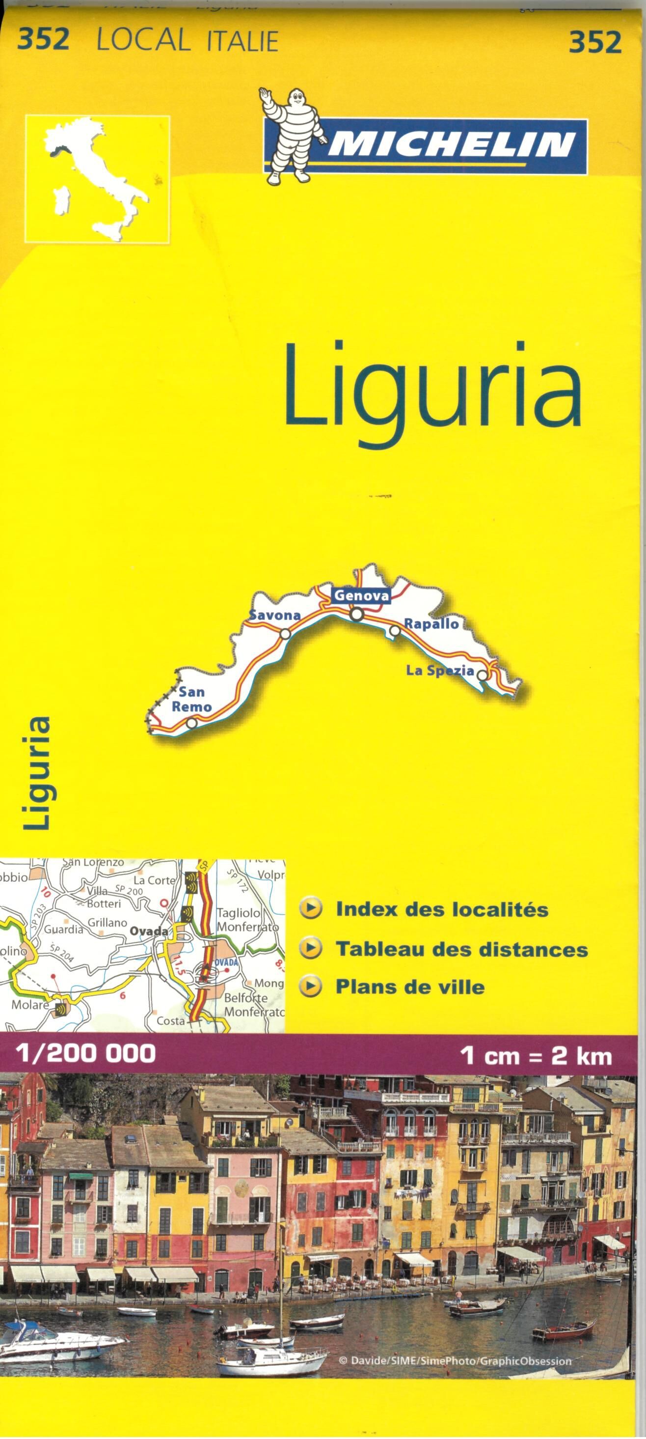MICHELIN - 352 LIGURIA 1 200 000