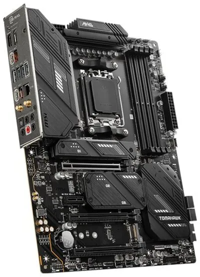 [OUTLET] - MSI MAG X670E TOMAHAWK WIFI - Bundkort - ATX - Socket AM5 - AMD X670 Chipset - USB 3.2 Gen 1, USB 3.2 Gen 2, USB-C Gen 2x2, USB-C 3.2 Gen2 - 2.5 Gigabit LAN, Wi-Fi 6, Bluetooth - onboard grafik (CPU påkrævet) - HD Audio (8-kanaler)