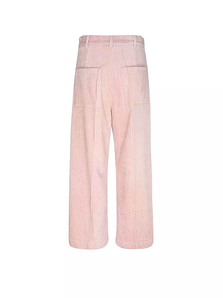 TELA Cordhose Wide Leg VALLE rosa