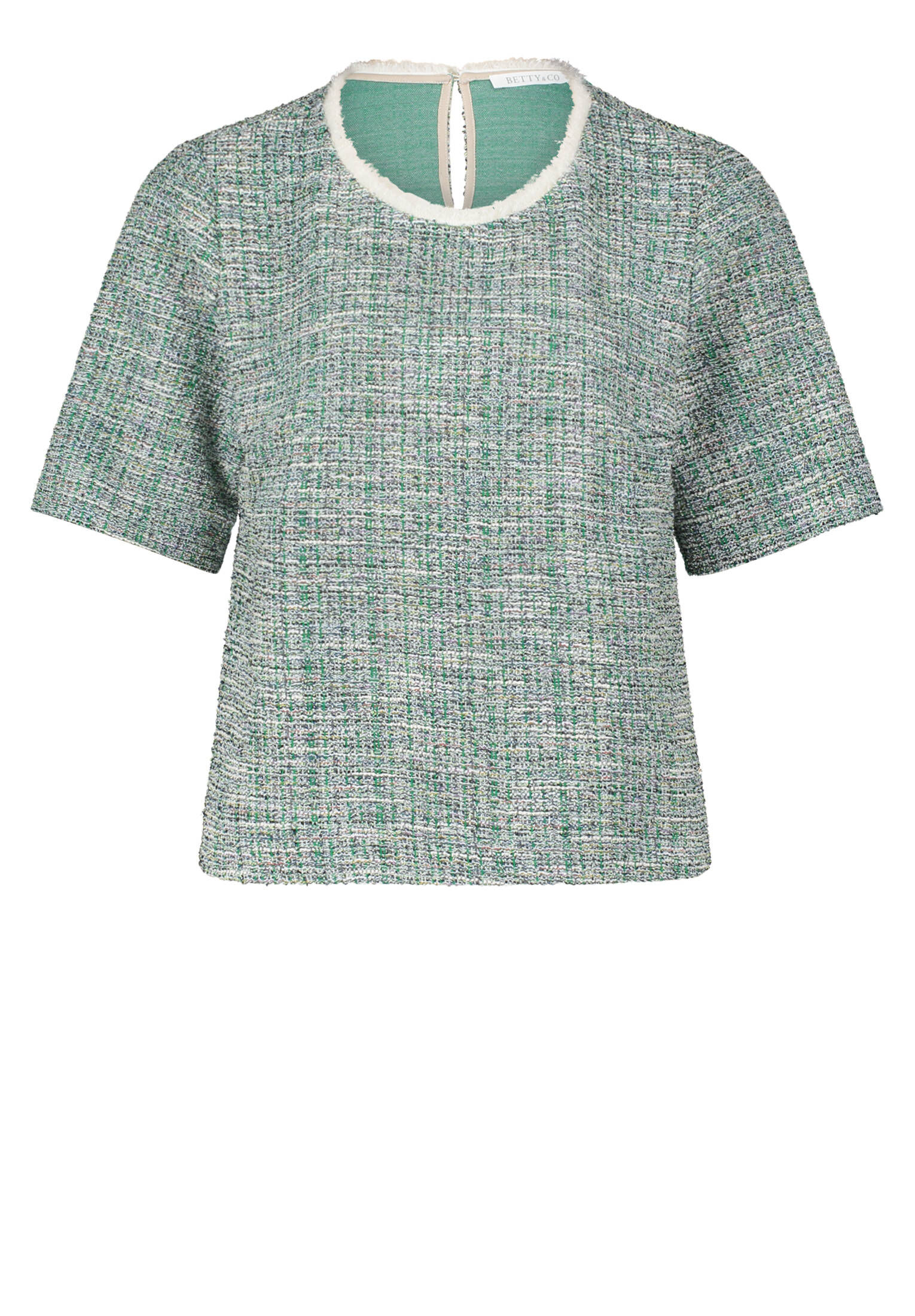 Betty & Co| Damen Sweatshirt mit Struktur