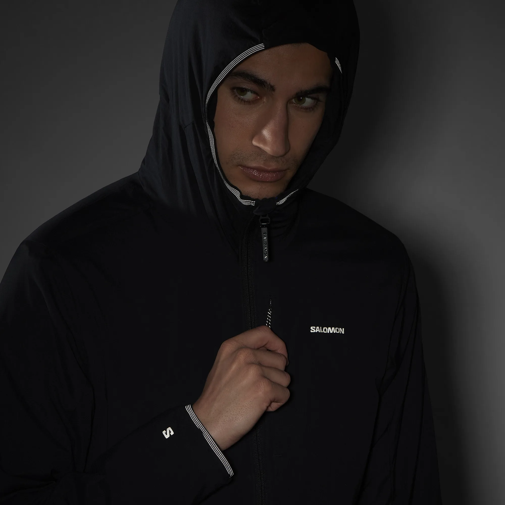 Salomon Men's Mountain Flex Jacket Deep Black