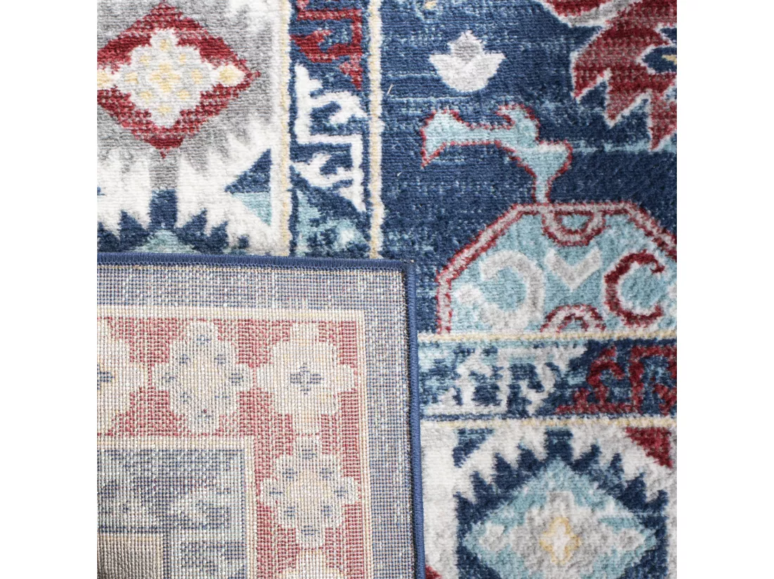 Tapis Navy & Red 201 X 201 cm - Kathleen