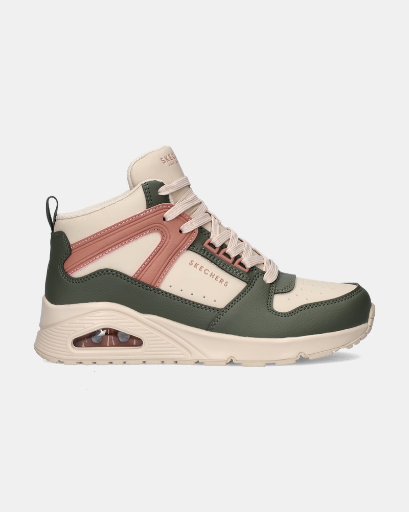 Skechers Uno High Regards Hoge sneakers  - ecru