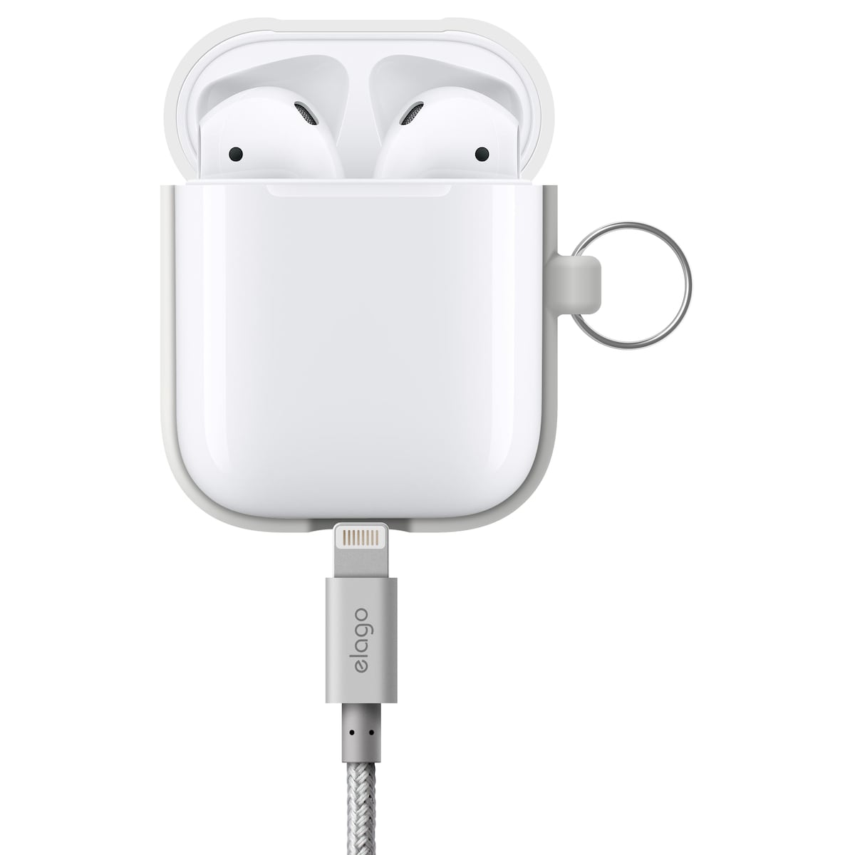 Elago AirPods deksel (hvit)