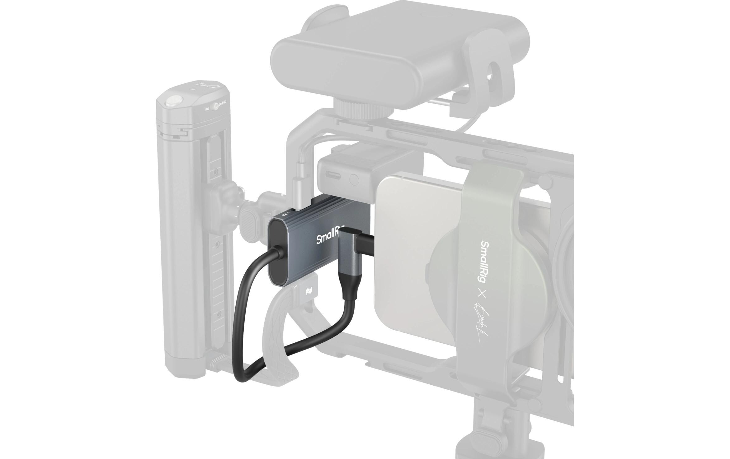 USB-Hub 4-in-1 PD/USB-C 3.1/USB-C 2.0 mit AudioadapterLeichter und kompakter Hub