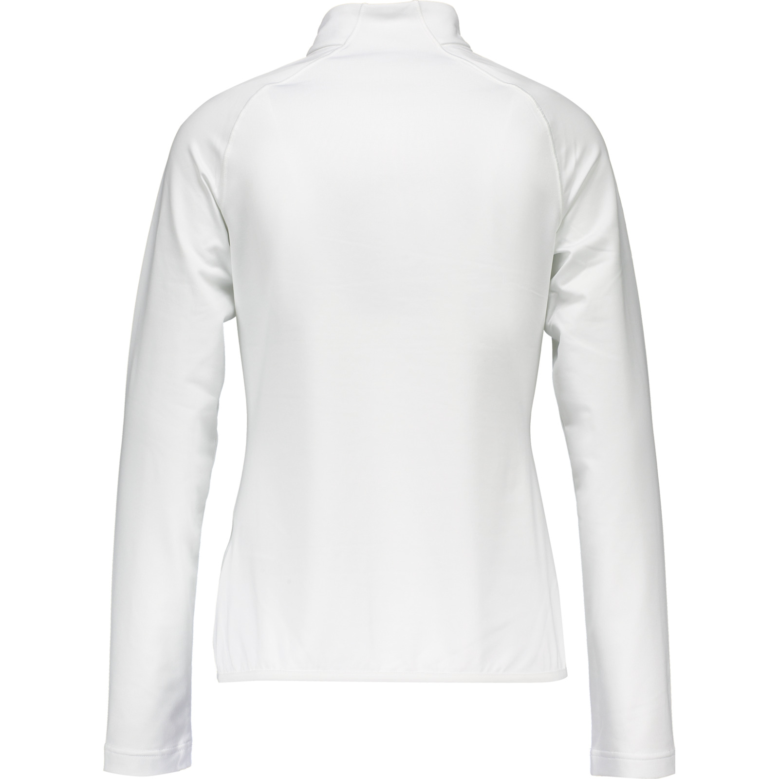 Odlo Damen-Langarmshirt Carve Light Mid Layer 1/2 Zip Da XL, weiss