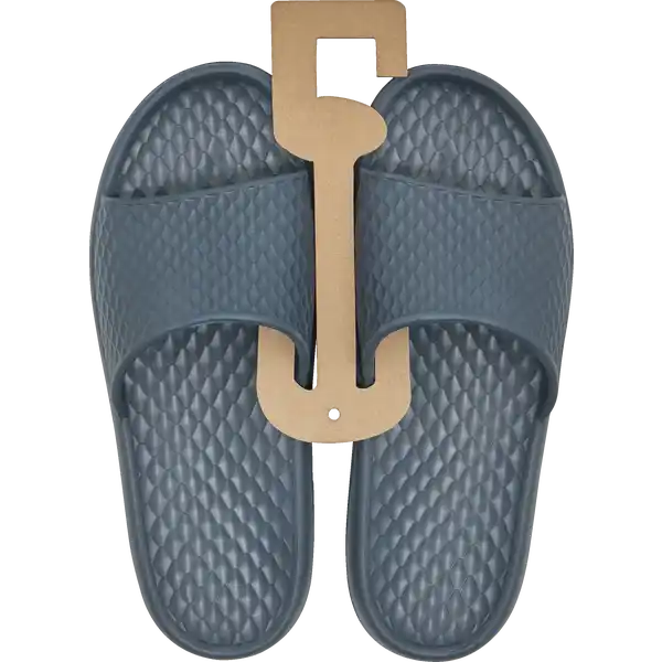 Badepantolette Gr. 43 dunkelblau