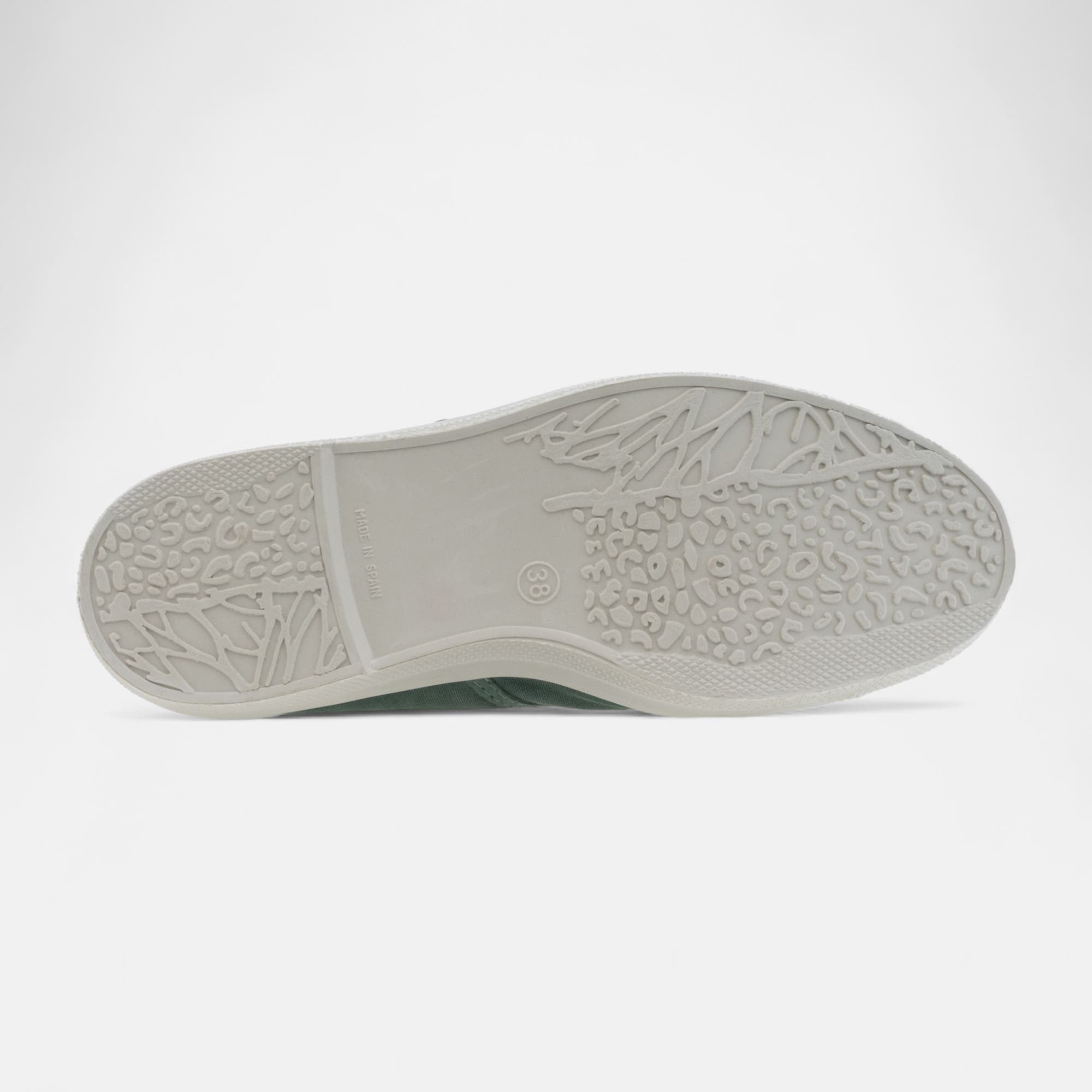 Baskets en toile Femme vert