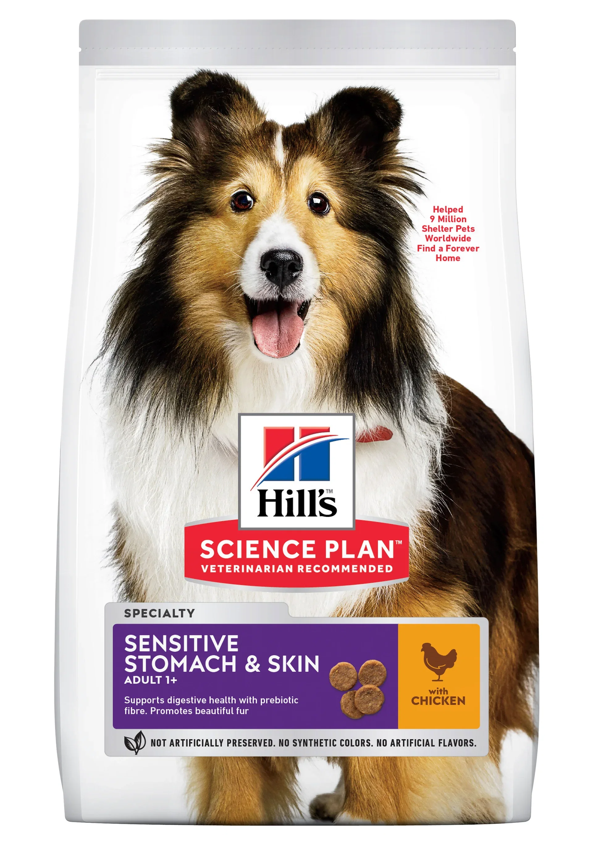 Hills Hill's Sensitive stomach & skin Medium Adult 12 kg