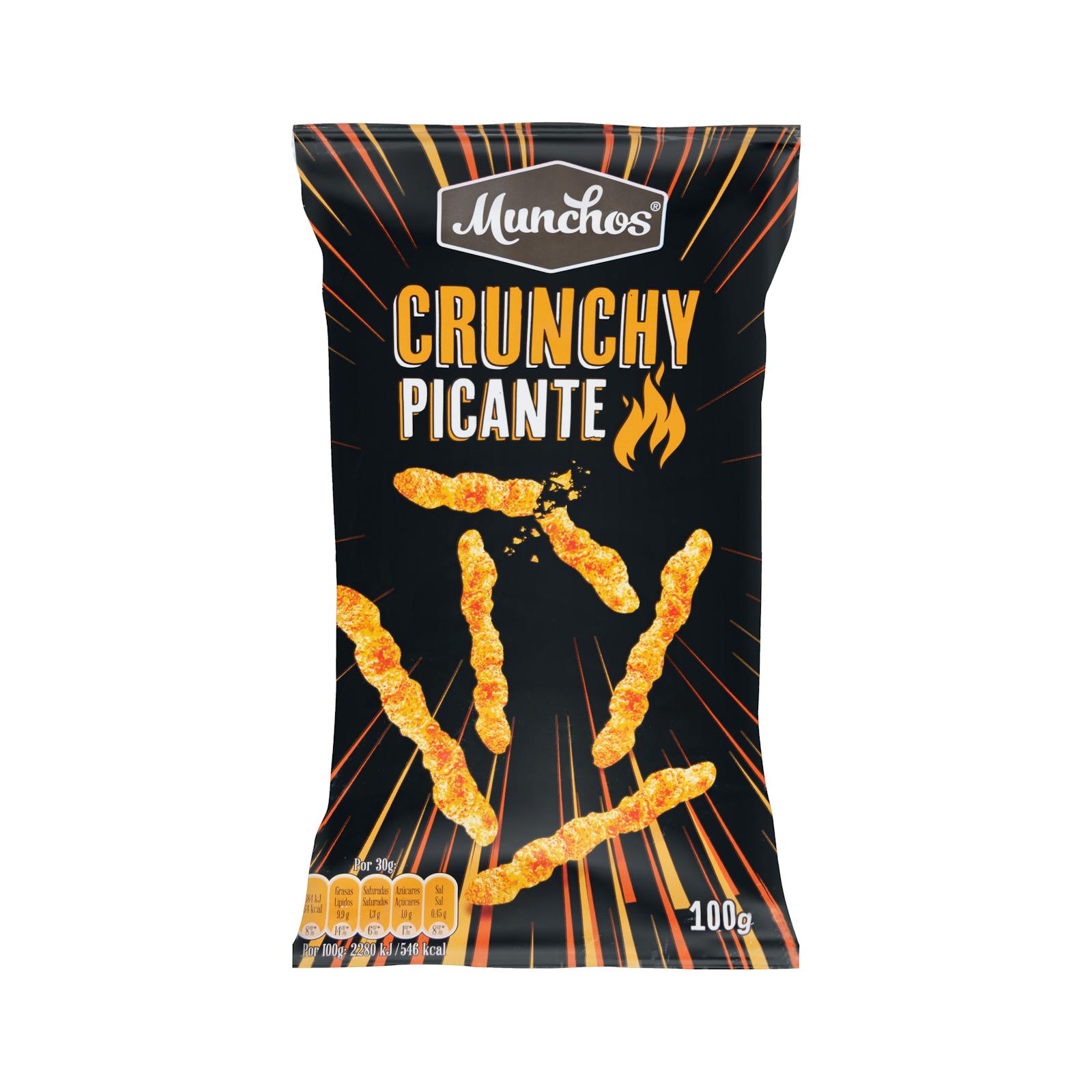 Snack de maïs croustillant et épicé Munchos