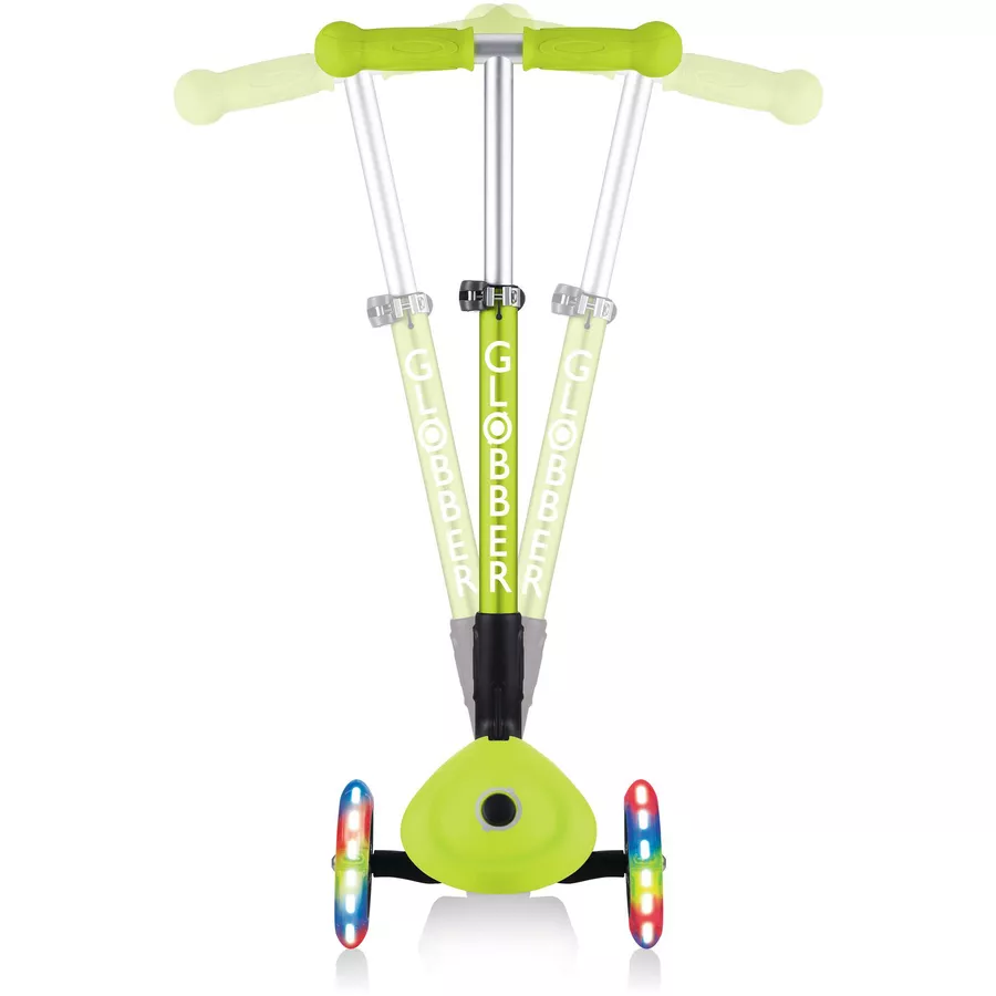 GLOBBER JUNIOR FOLDABLE LIGHTS mit Leuchtrollen, grün