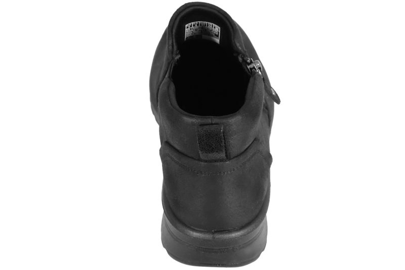 SKECHERS LOVELY VIBE FALL IN BLOOM SORT KORT STØVLE