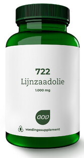 AOV 722 Lijnzaadolie 1000mg Capsules 90CP