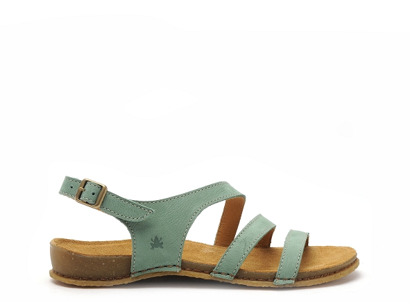 El naturalista nu pieds plats femme panglao n5811 vert