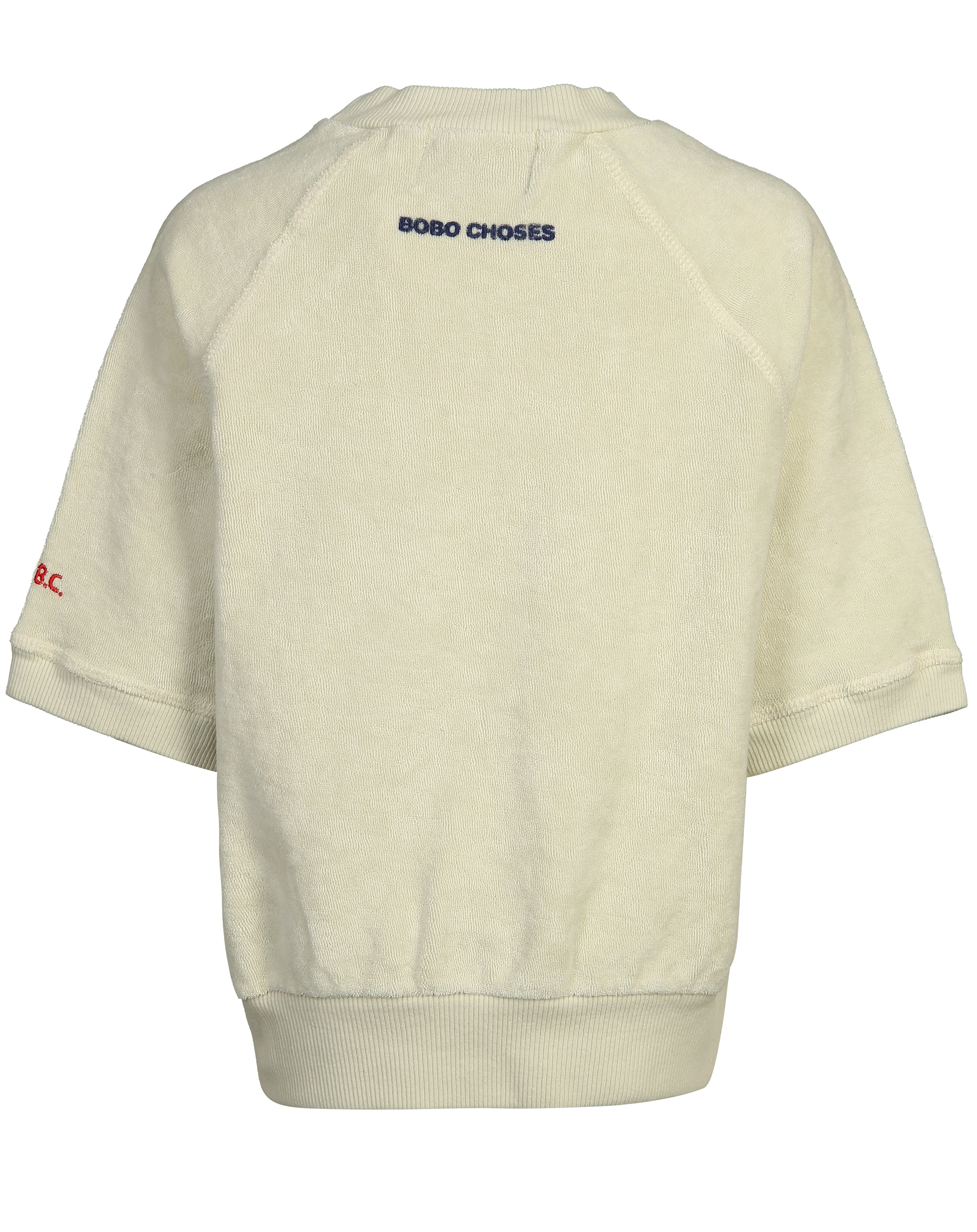 Sweatshirt WORLDWIDE in bone white