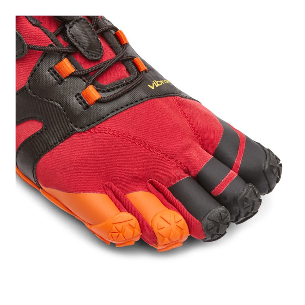 Five Fingers V-TRAIL 2.0 - Chaussures trail Femme rouge/orange/noir