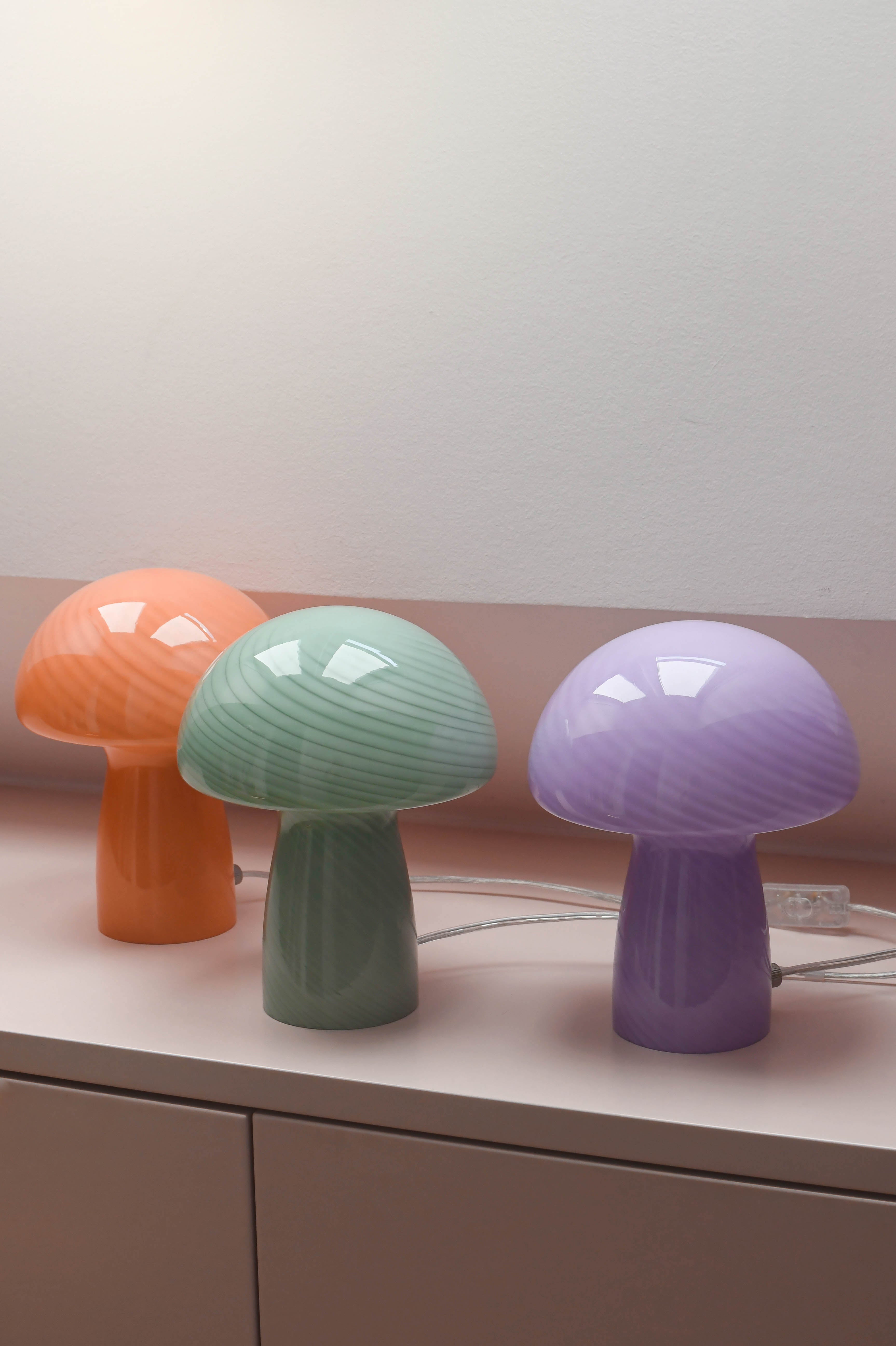 Bahne Interior  Mushroom bordlampe, mint - H23 cm.
