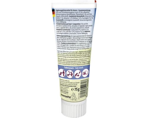 Tubicat Zalmroom 75 g