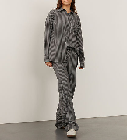 Sofie Schnoor Bukser - Grey Striped