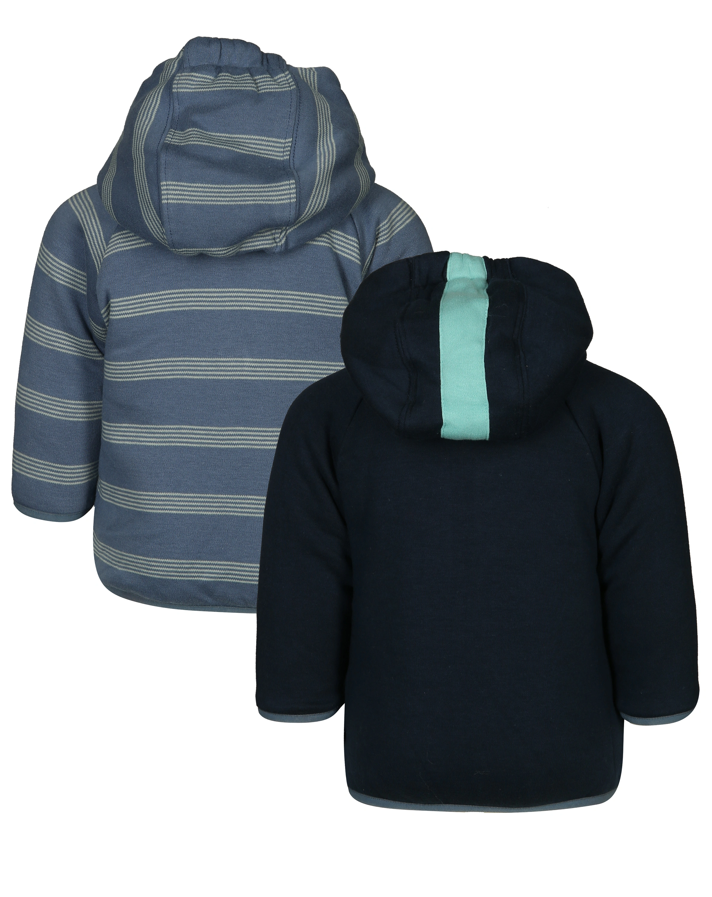 Kapuzenjacke HUND zum Wenden in blau