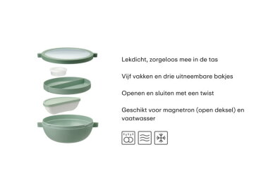 Bento lunchbowl Mepal Vita - Vivid blue